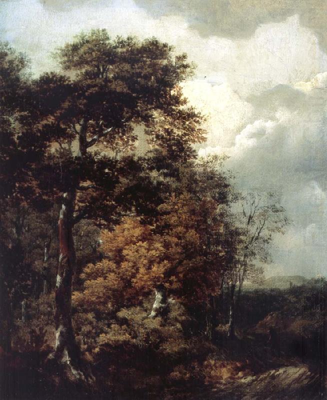 Thomas Gainsborough Landscape with a Peasant on a Path china oil painting image